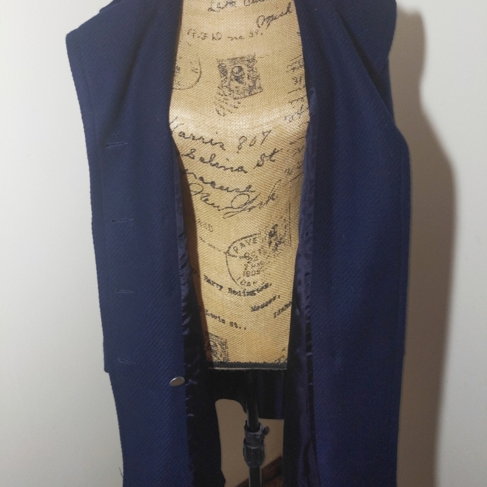 True vintage late 1960s 1970s pea coat - Picture 5 of 11